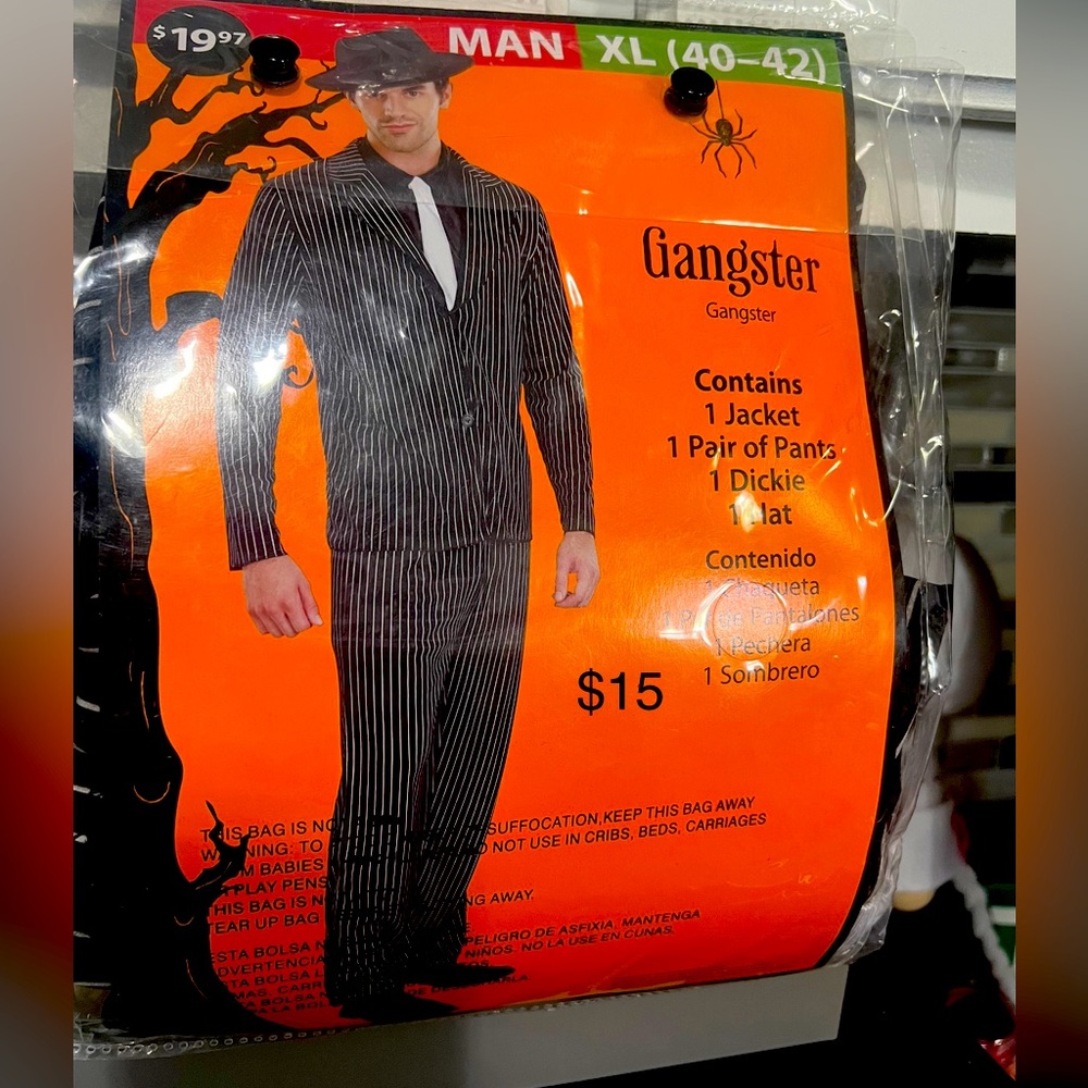 Adult Gangster Halloween costume
